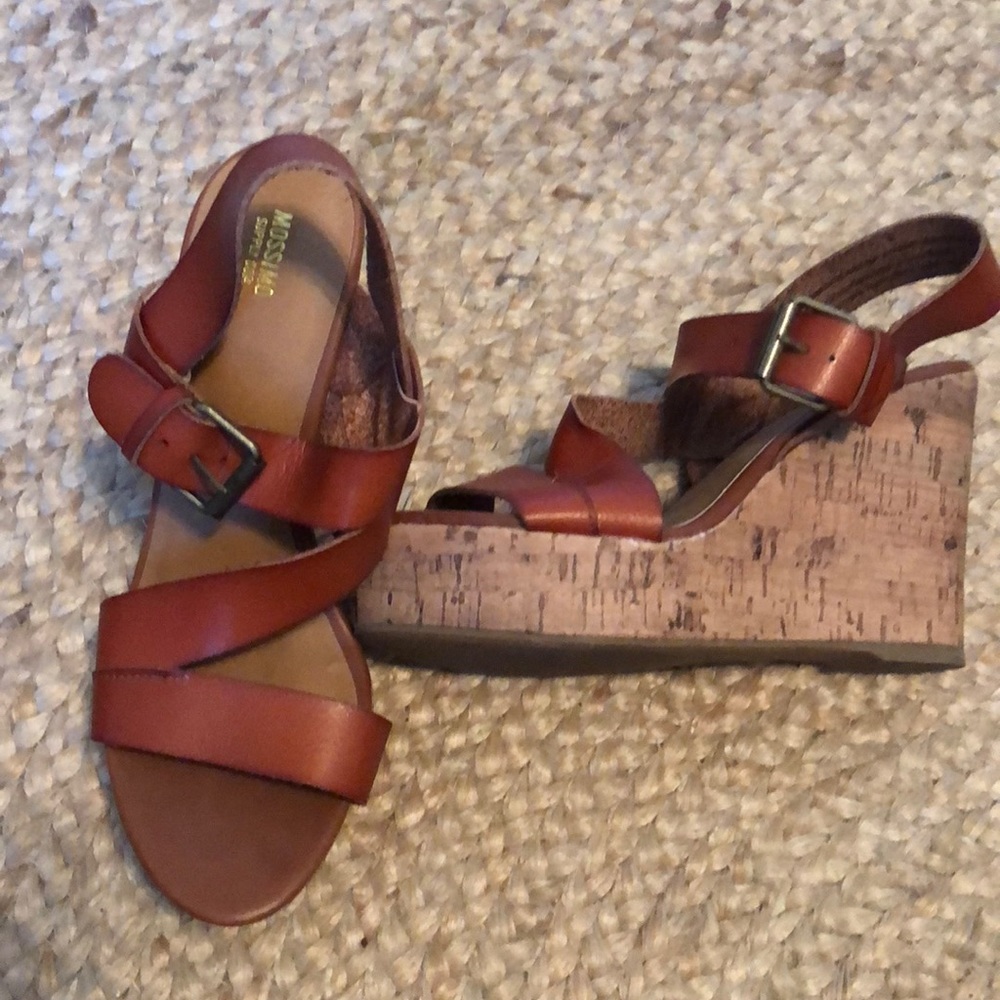 Cork wedges by Mossimo